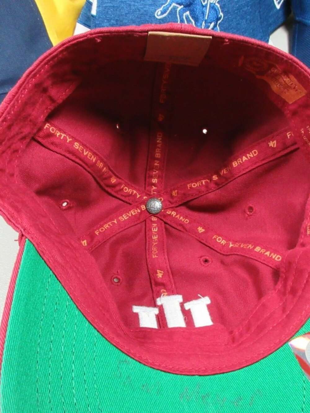 New Era an 47 Brand boys youth Indiana Indy Pacers Colts Hoosiers hat lot (5) - Picture 7 of 16